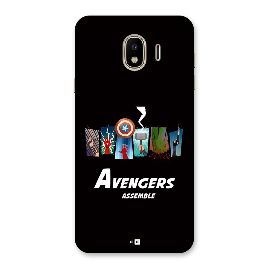 Avengers Assemble Back Case for Galaxy J4