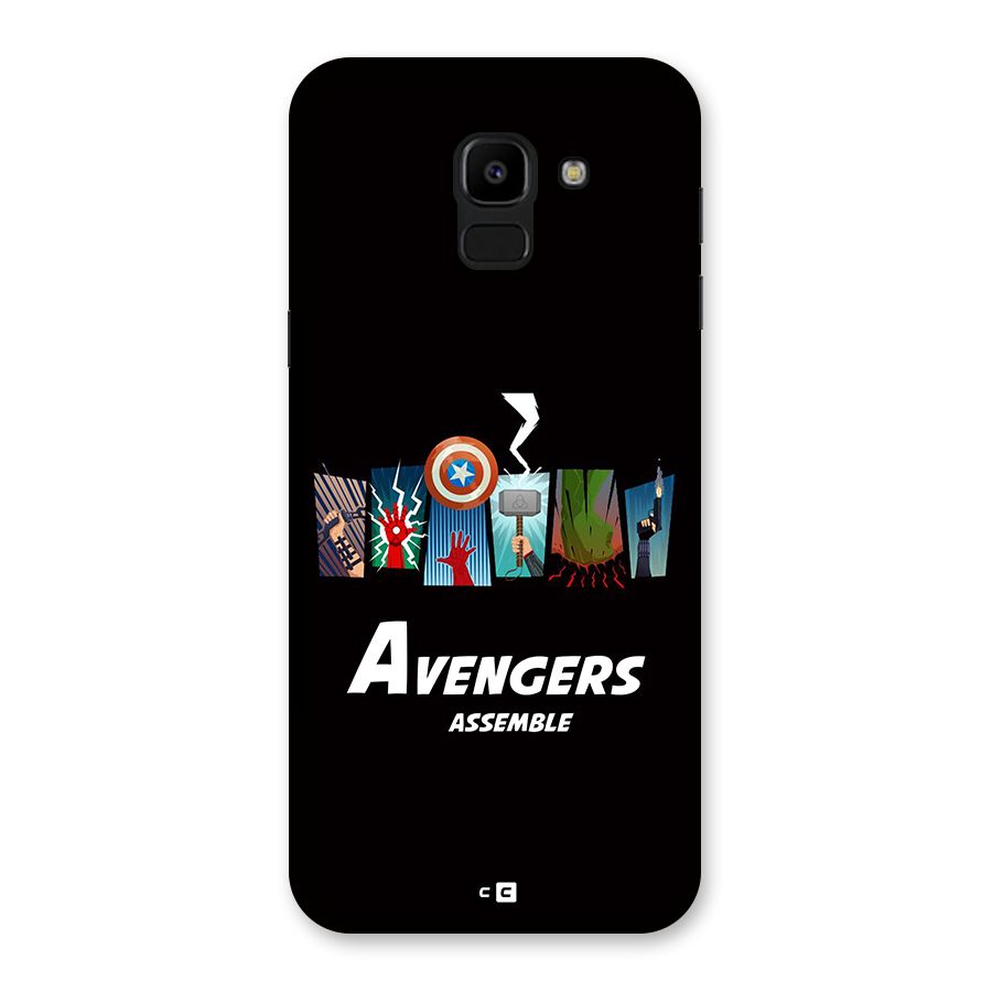 Avengers Assemble Back Case for Galaxy J6