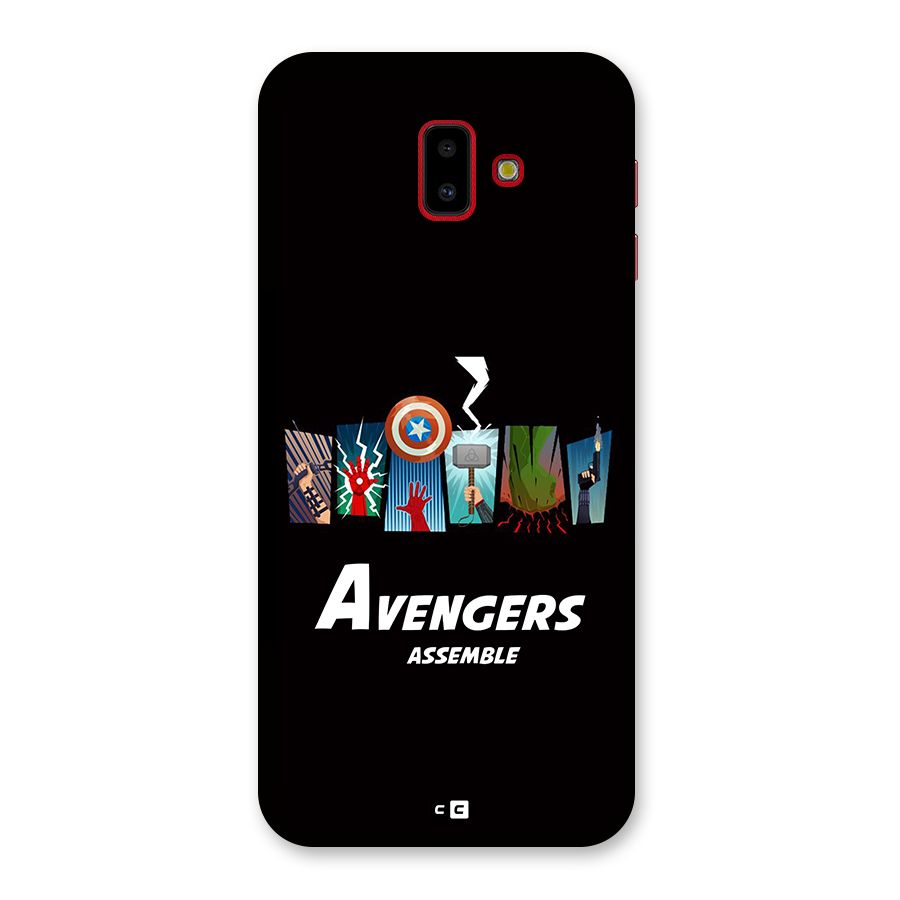 Avengers Assemble Back Case for Galaxy J6 Plus