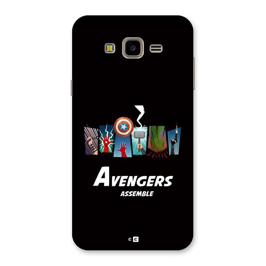 Avengers Assemble Back Case for Galaxy J7 Nxt