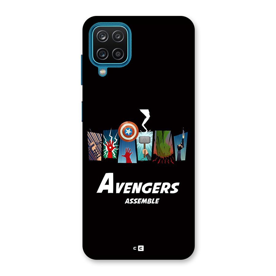 Avengers Assemble Back Case for Galaxy M12
