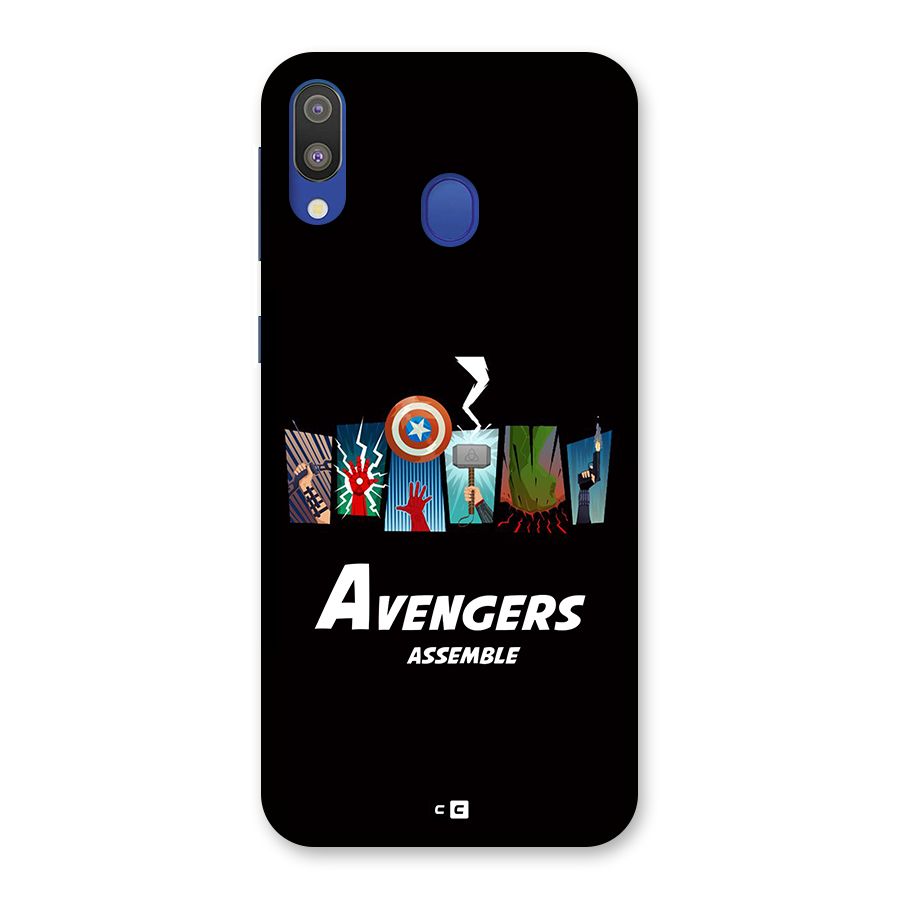 Avengers Assemble Back Case for Galaxy M20