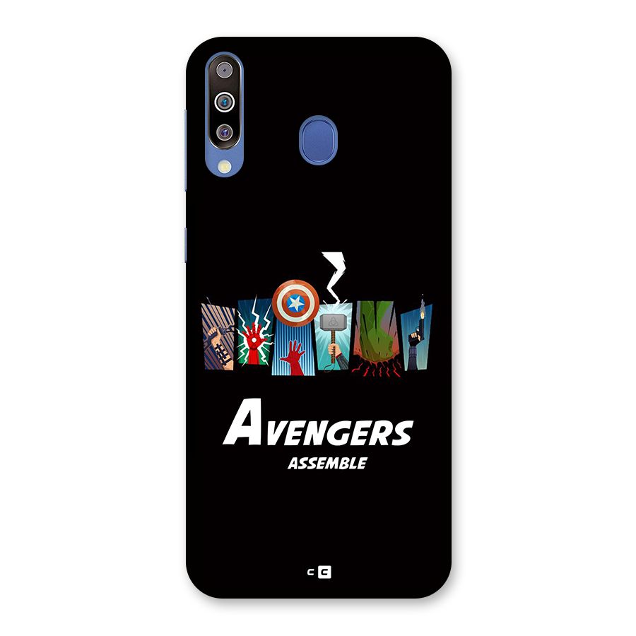 Avengers Assemble Back Case for Galaxy M30