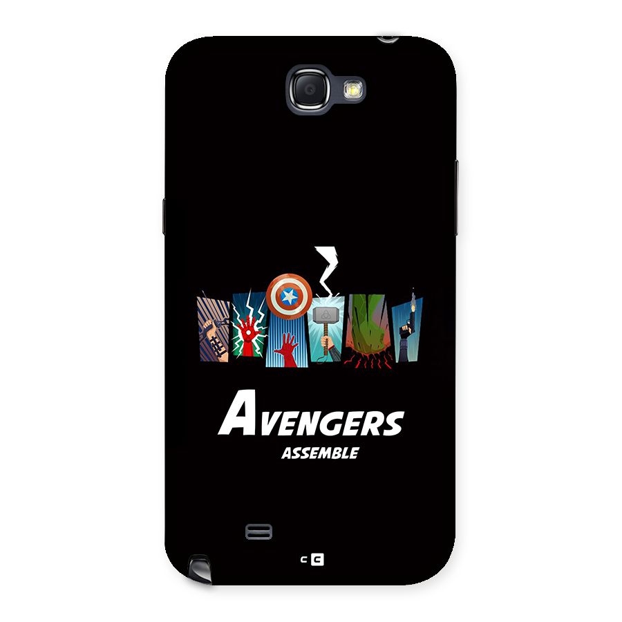 Avengers Assemble Back Case for Galaxy Note 2