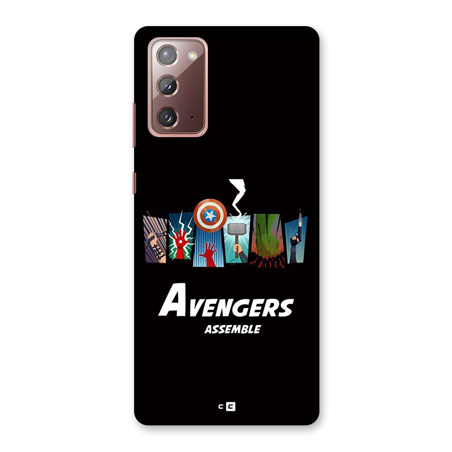 Avengers Assemble Back Case for Galaxy Note 20