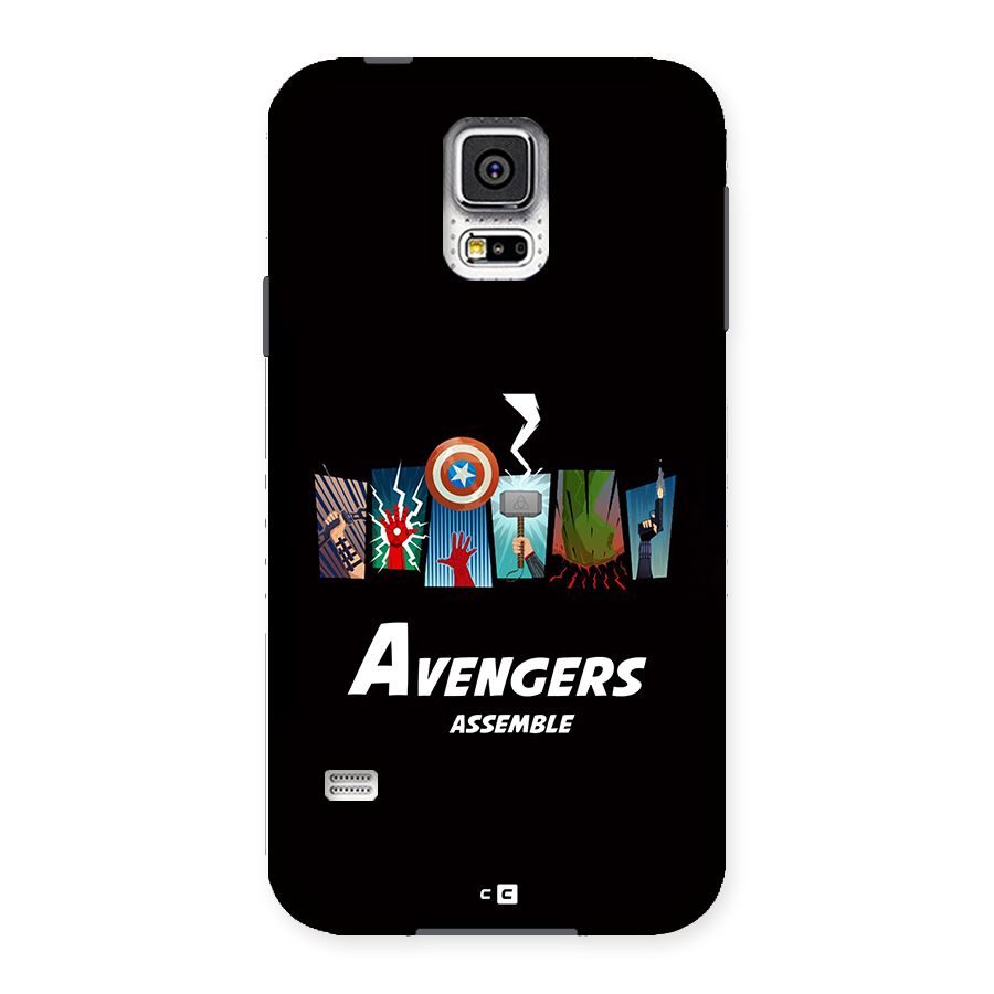 Avengers Assemble Back Case for Galaxy S5