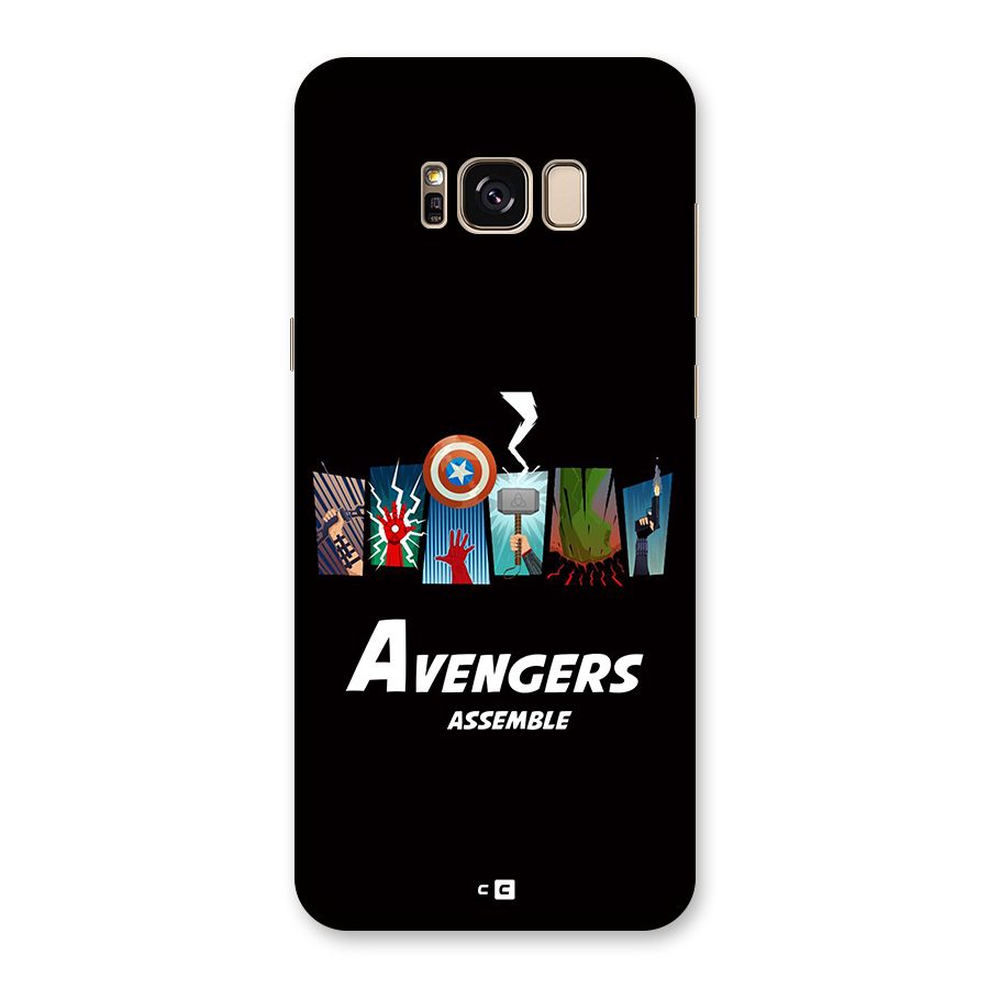 Avengers Assemble Back Case for Galaxy S8 Plus