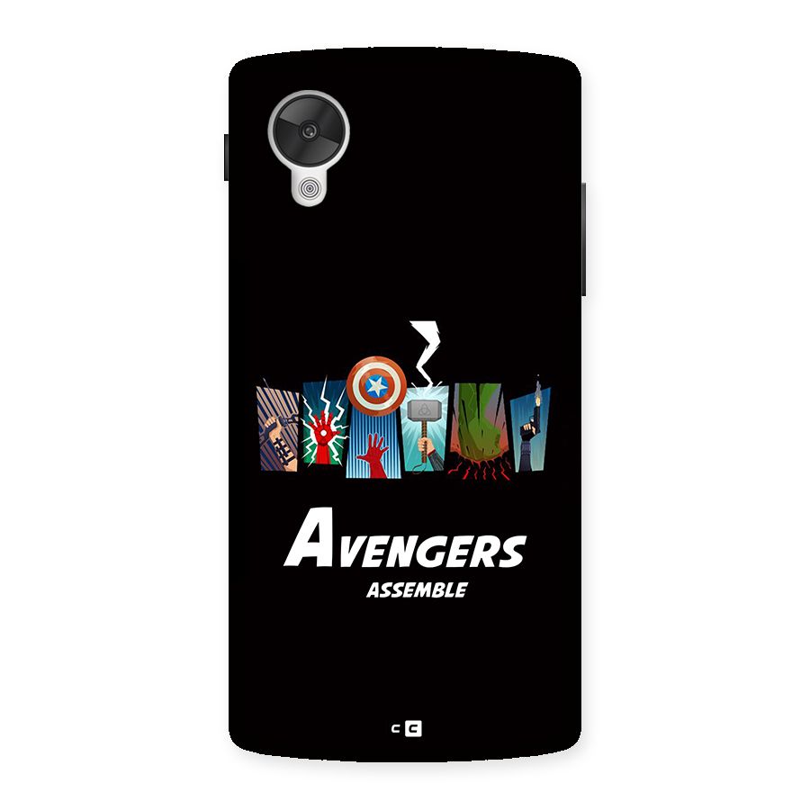 Avengers Assemble Back Case for Google Nexus 5