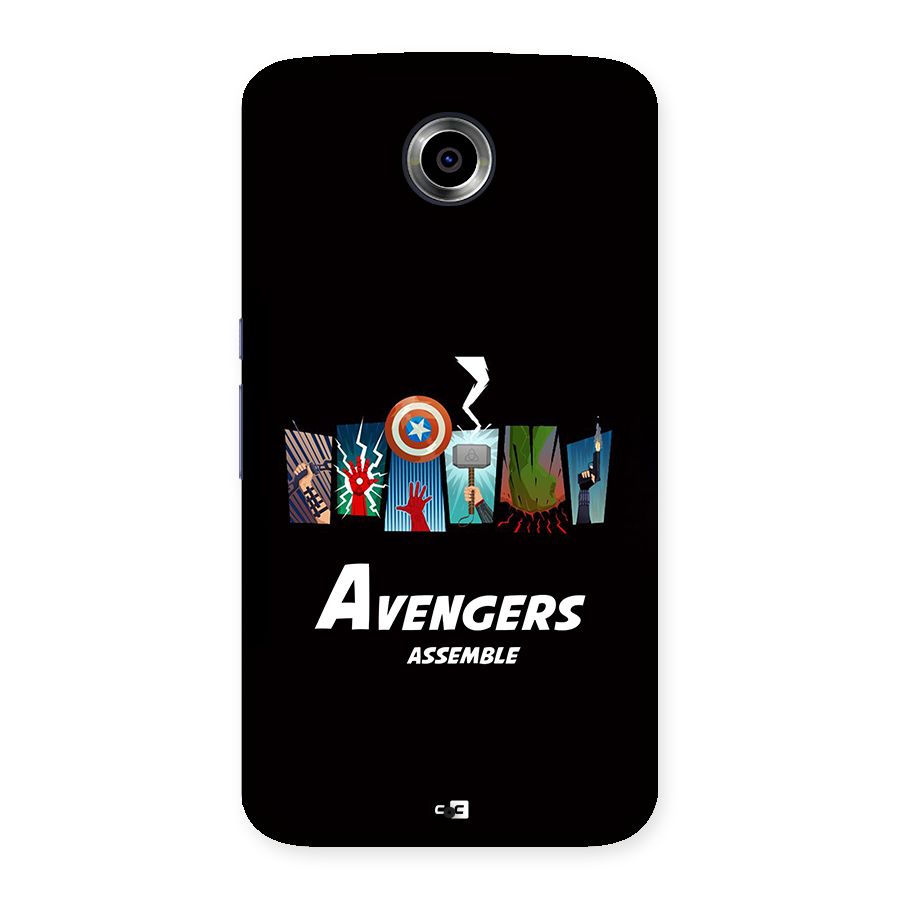 Avengers Assemble Back Case for Google Nexus 6