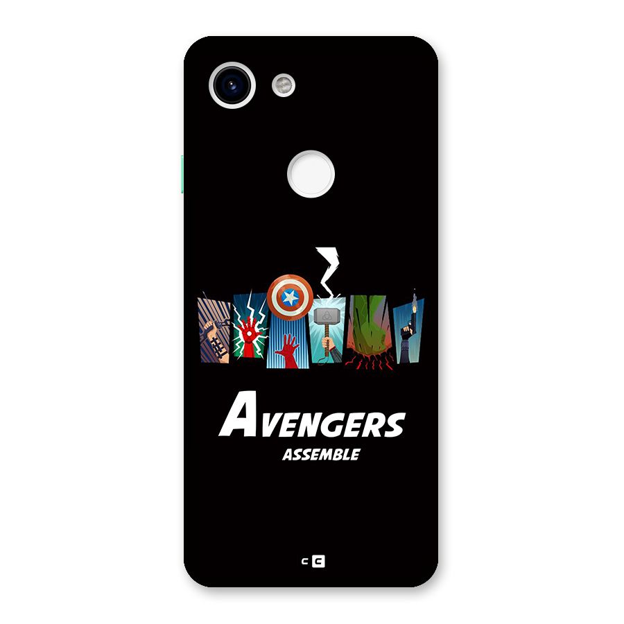 Avengers Assemble Back Case for Google Pixel 3