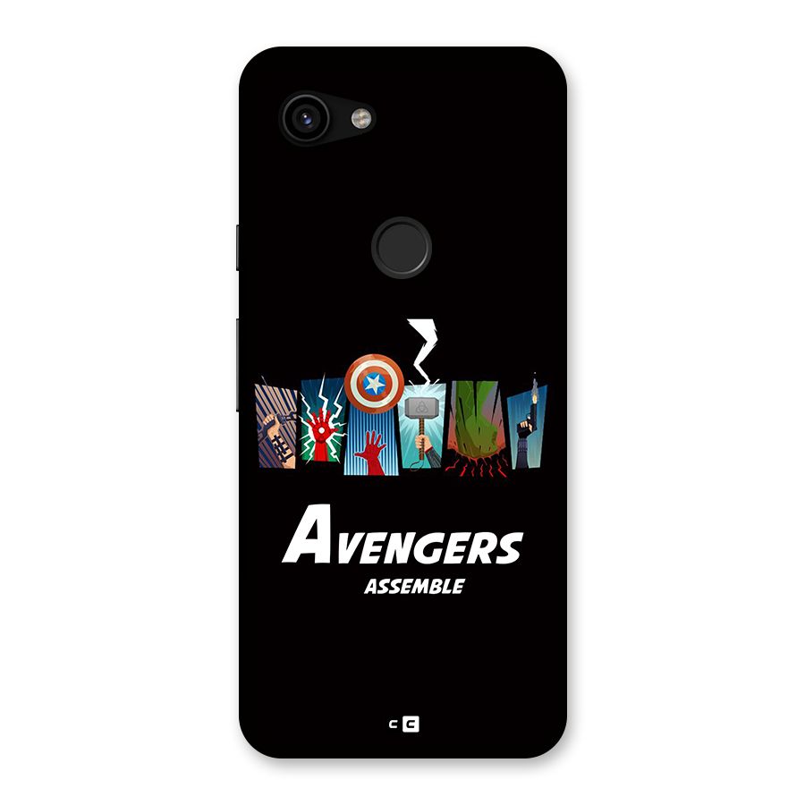Avengers Assemble Back Case for Google Pixel 3a