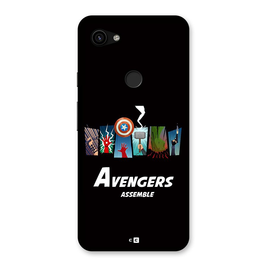 Avengers Assemble Back Case for Google Pixel 3a XL
