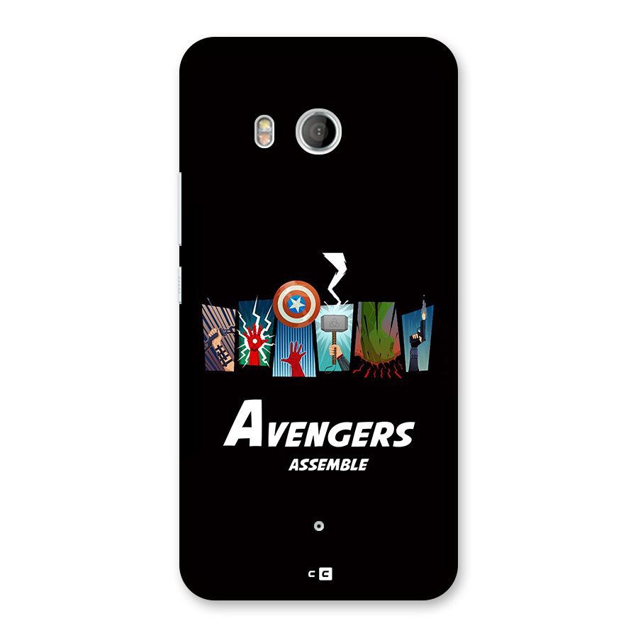 Avengers Assemble Back Case for HTC U11