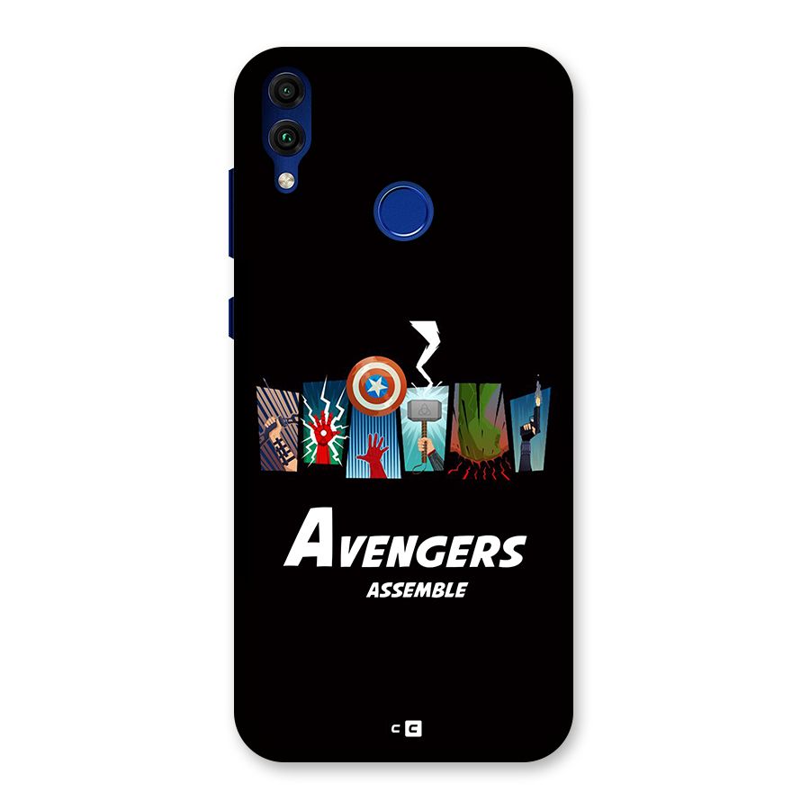 Avengers Assemble Back Case for Honor 8C