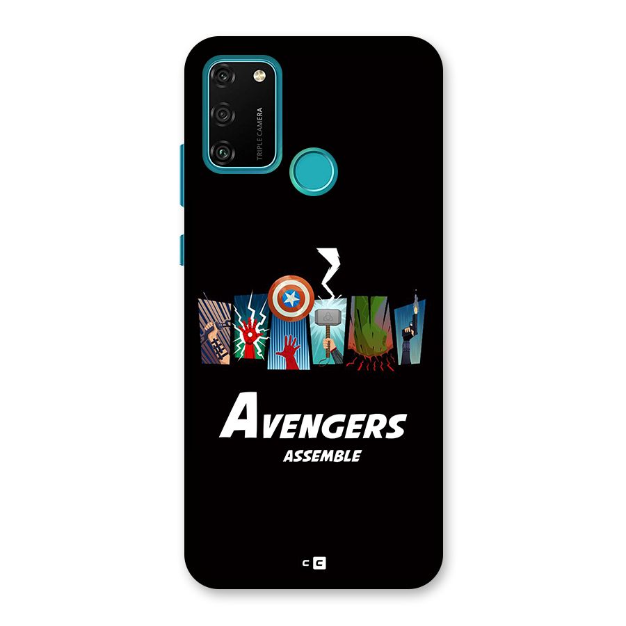 Avengers Assemble Back Case for Honor 9A