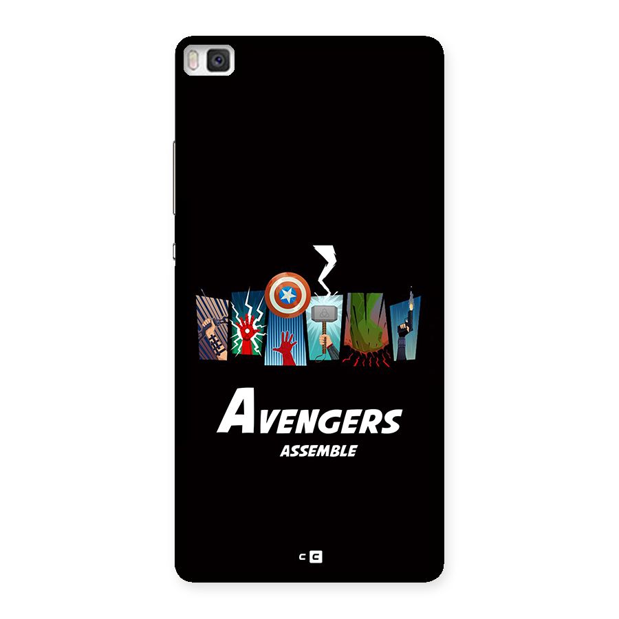 Avengers Assemble Back Case for Huawei P8