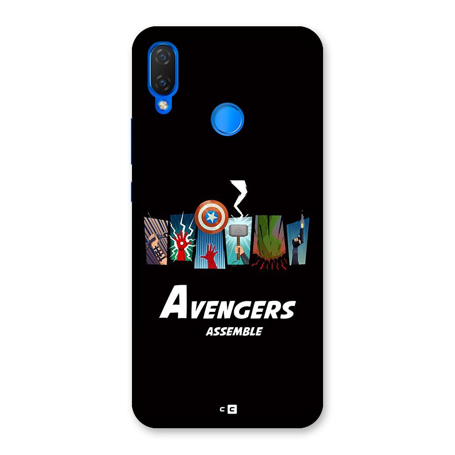 Avengers Assemble Back Case for Huawei P Smart Plus