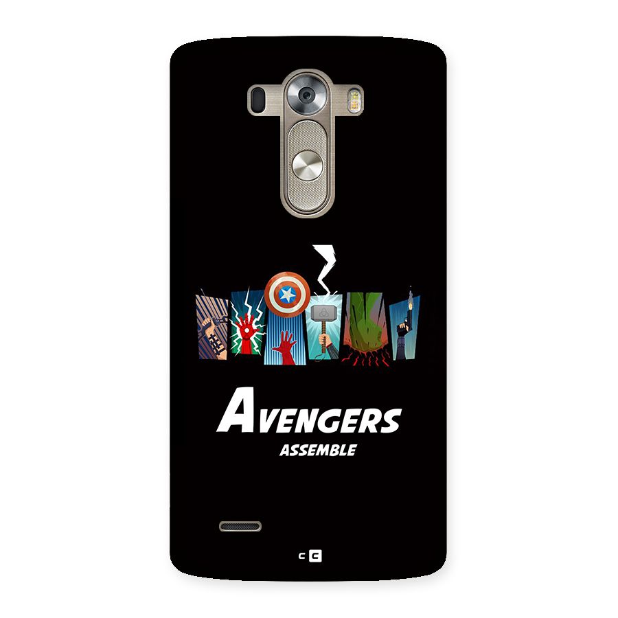 Avengers Assemble Back Case for LG G3