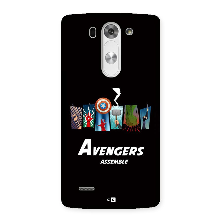 Avengers Assemble Back Case for LG G3 Mini