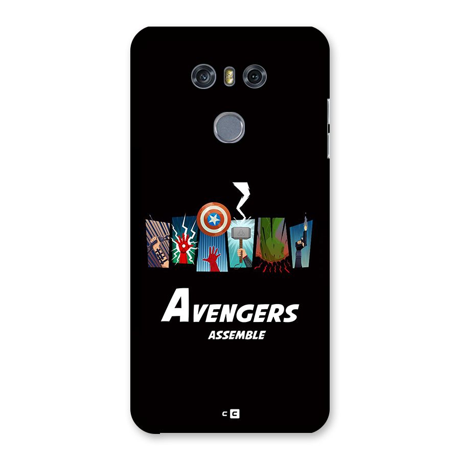 Avengers Assemble Back Case for LG G6