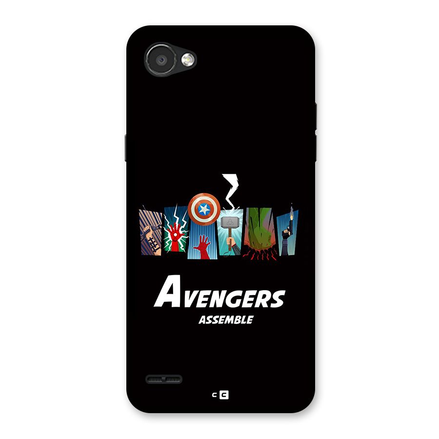 Avengers Assemble Back Case for LG Q6