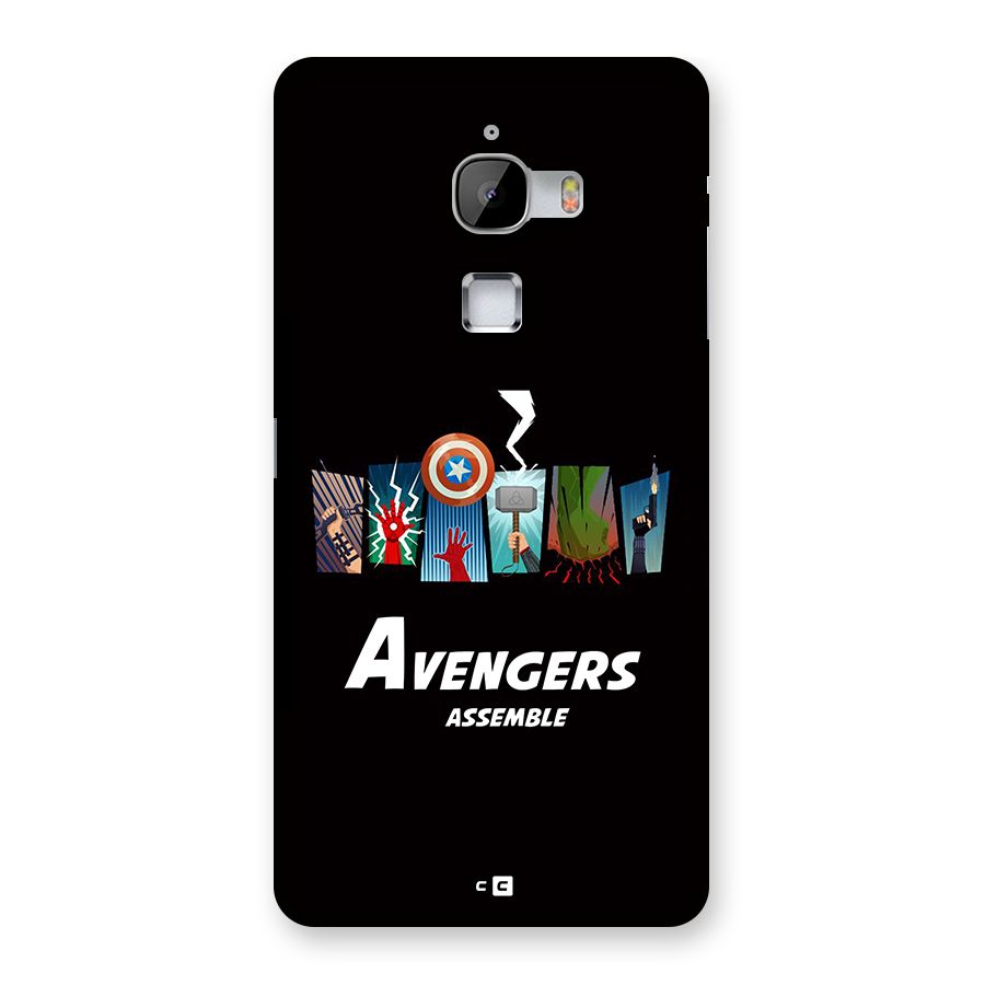 Avengers Assemble Back Case for LeTV Le Max