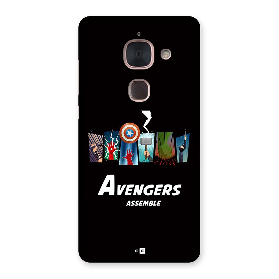 Avengers Assemble Back Case for Le Max 2