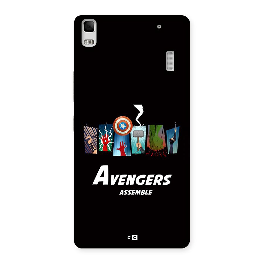 Avengers Assemble Back Case for Lenovo A7000