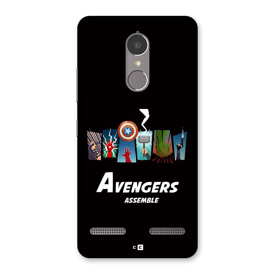 Avengers Assemble Back Case for Lenovo K6
