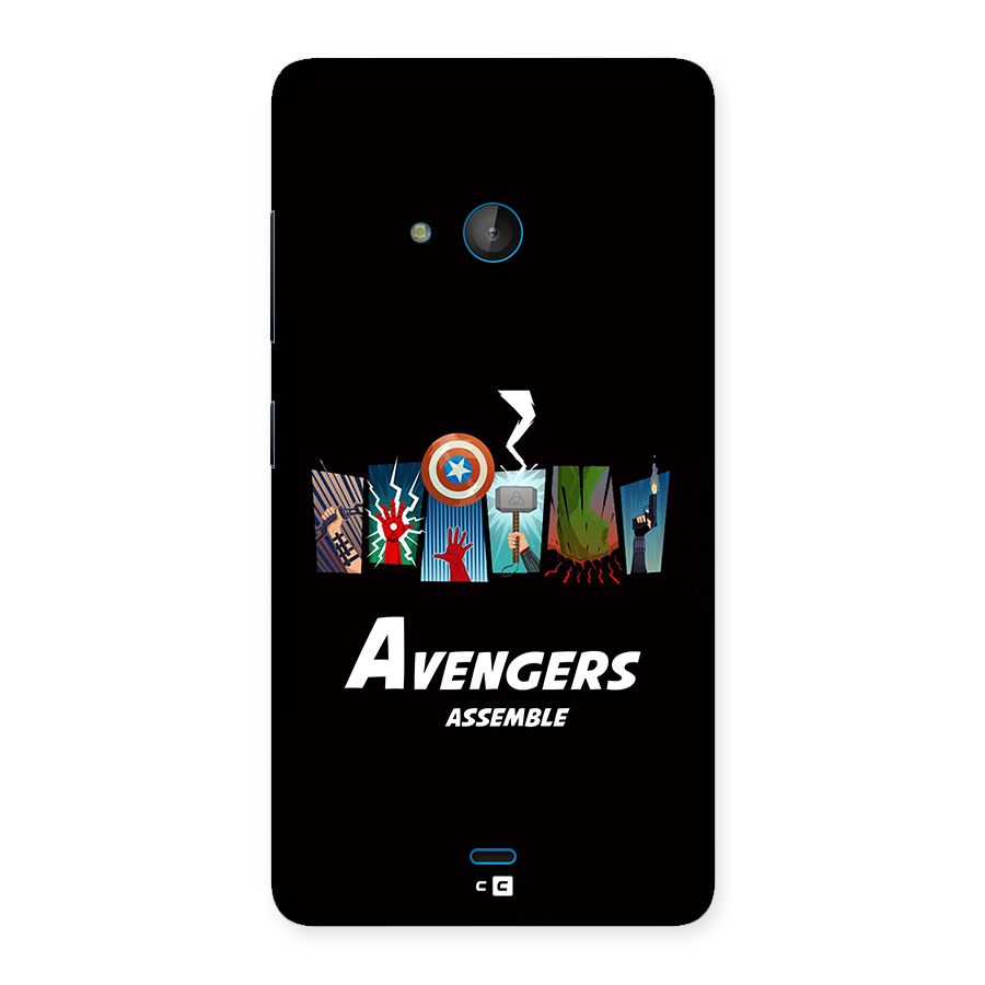 Avengers Assemble Back Case for Lumia 540