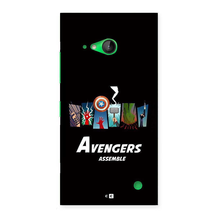 Avengers Assemble Back Case for Lumia 730