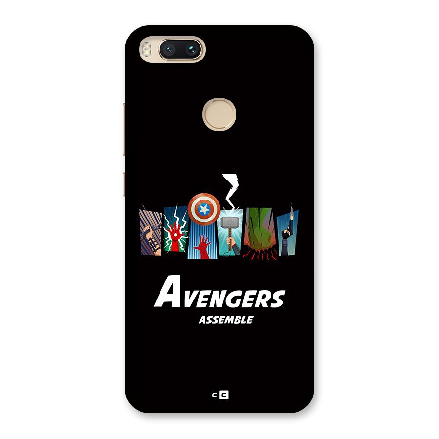 Avengers Assemble Back Case for Mi A1