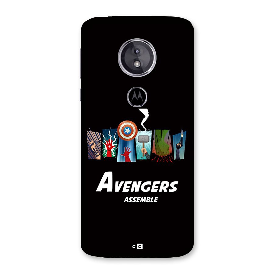 Avengers Assemble Back Case for Moto E5