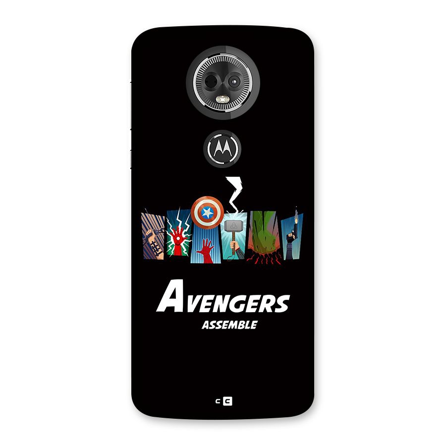 Avengers Assemble Back Case for Moto E5 Plus