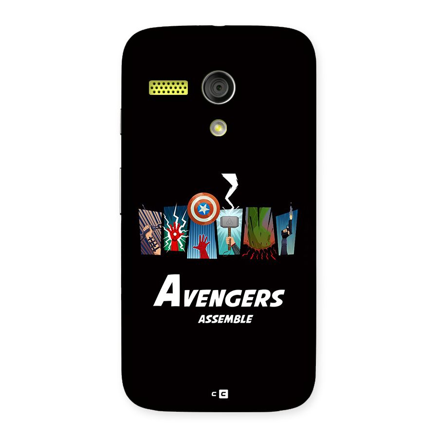 Avengers Assemble Back Case for Moto G