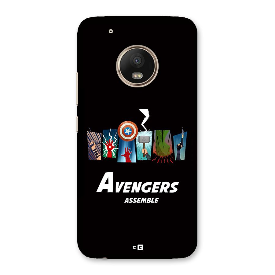 Avengers Assemble Back Case for Moto G5 Plus