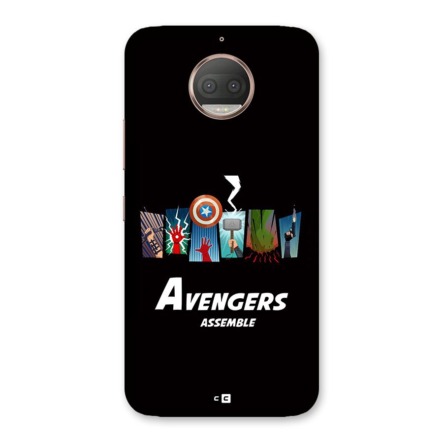 Avengers Assemble Back Case for Moto G5s Plus