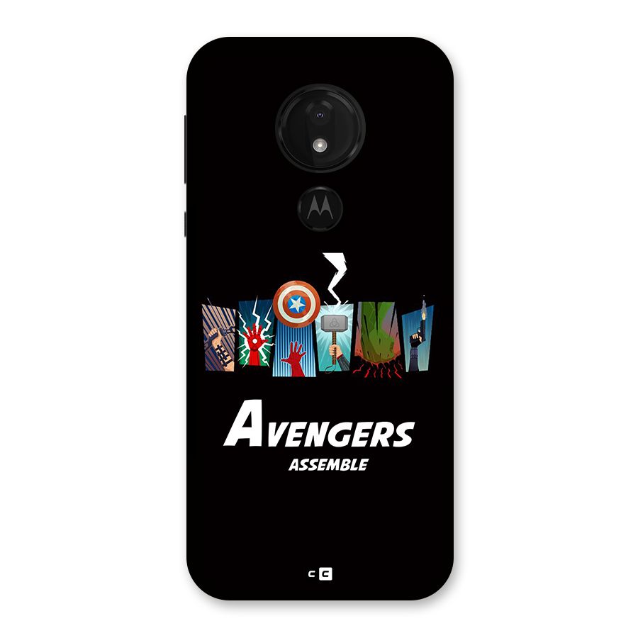 Avengers Assemble Back Case for Moto G7 Power