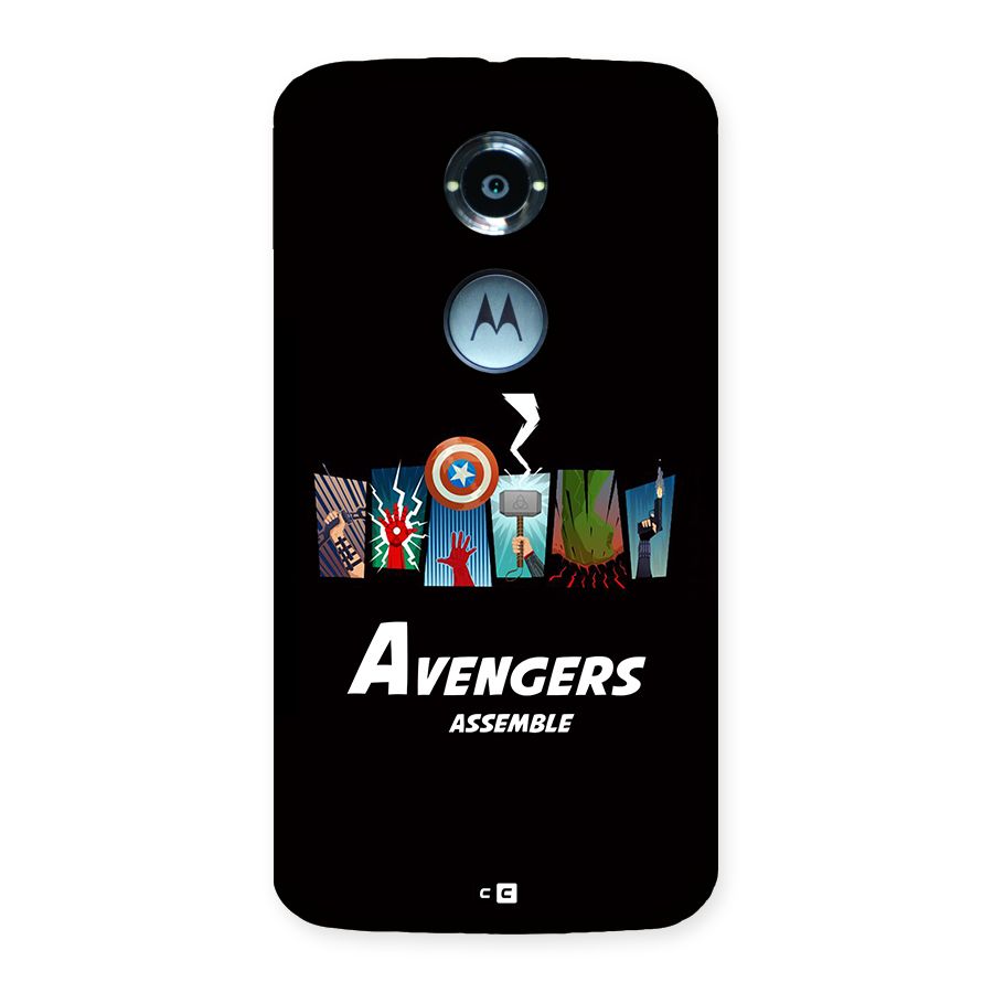 Avengers Assemble Back Case for Moto X2