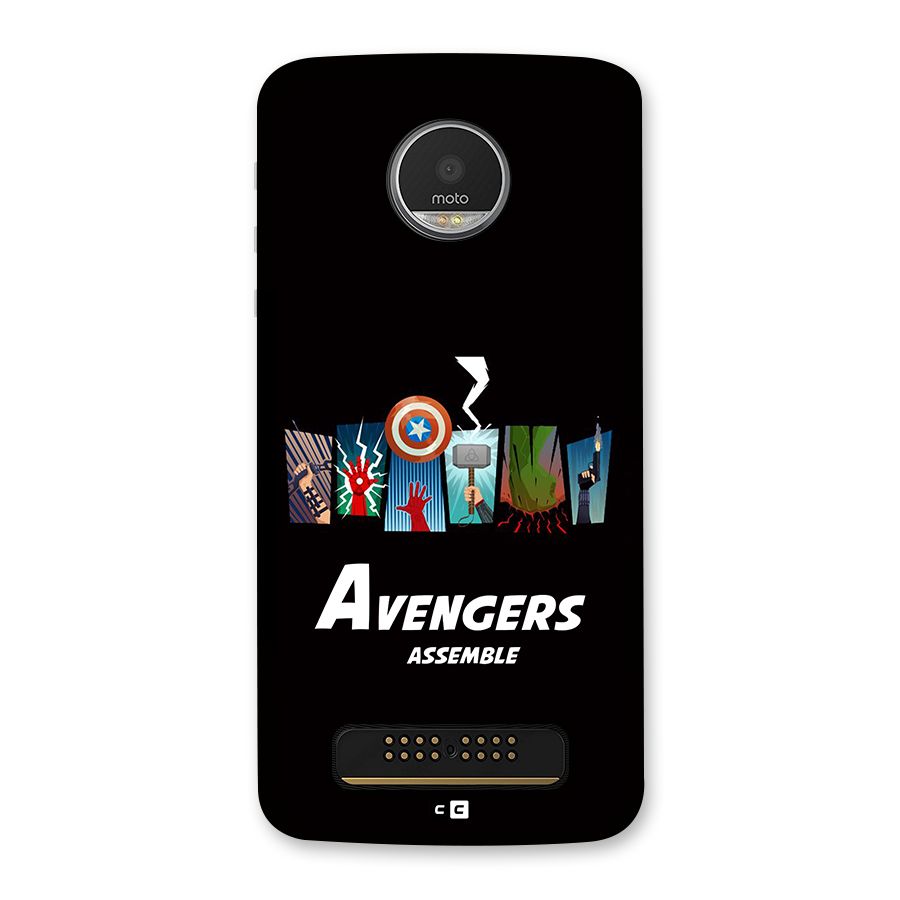 Avengers Assemble Back Case for Moto Z Play