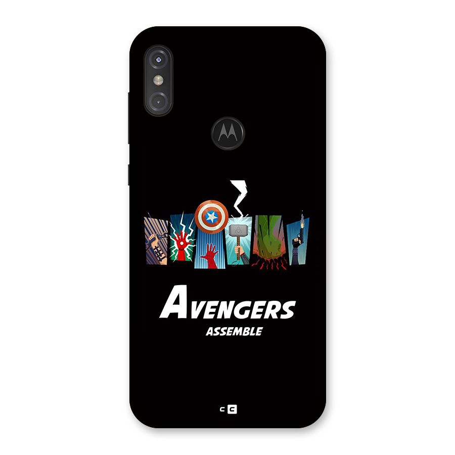 Avengers Assemble Back Case for Motorola One Power