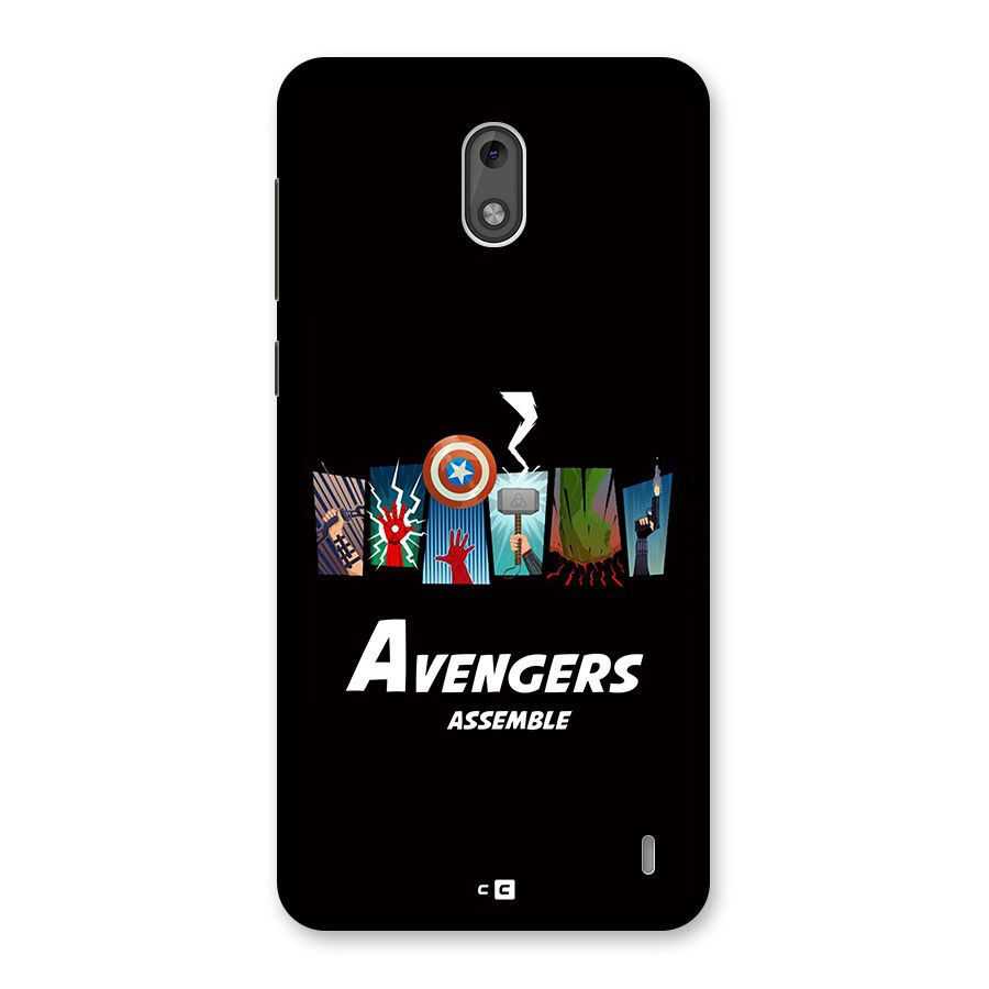 Avengers Assemble Back Case for Nokia 2