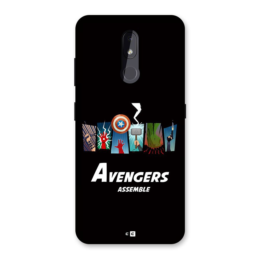 Avengers Assemble Back Case for Nokia 3.2