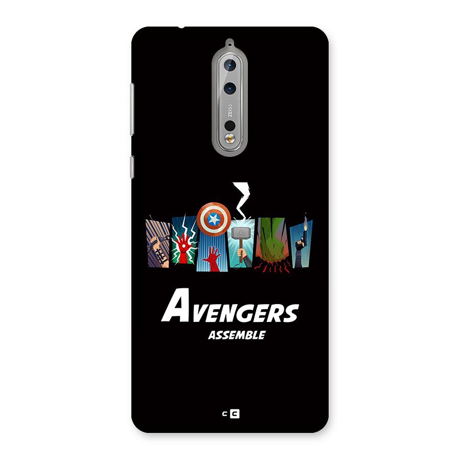Avengers Assemble Back Case for Nokia 8