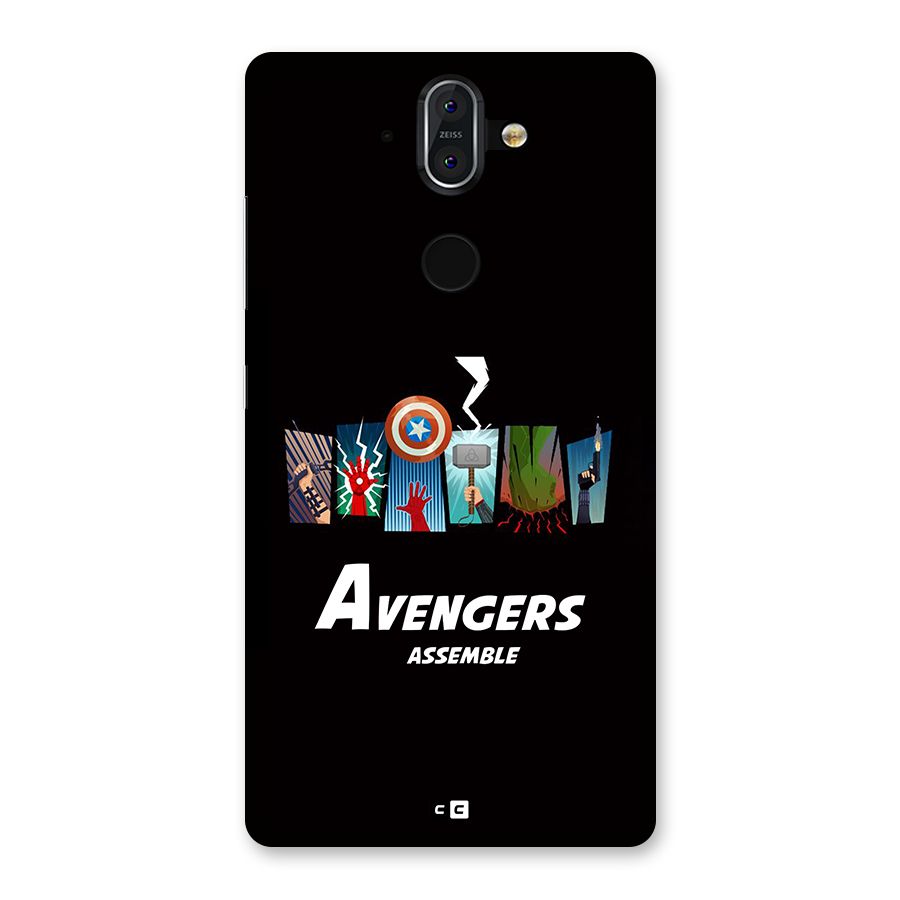 Avengers Assemble Back Case for Nokia 8 Sirocco