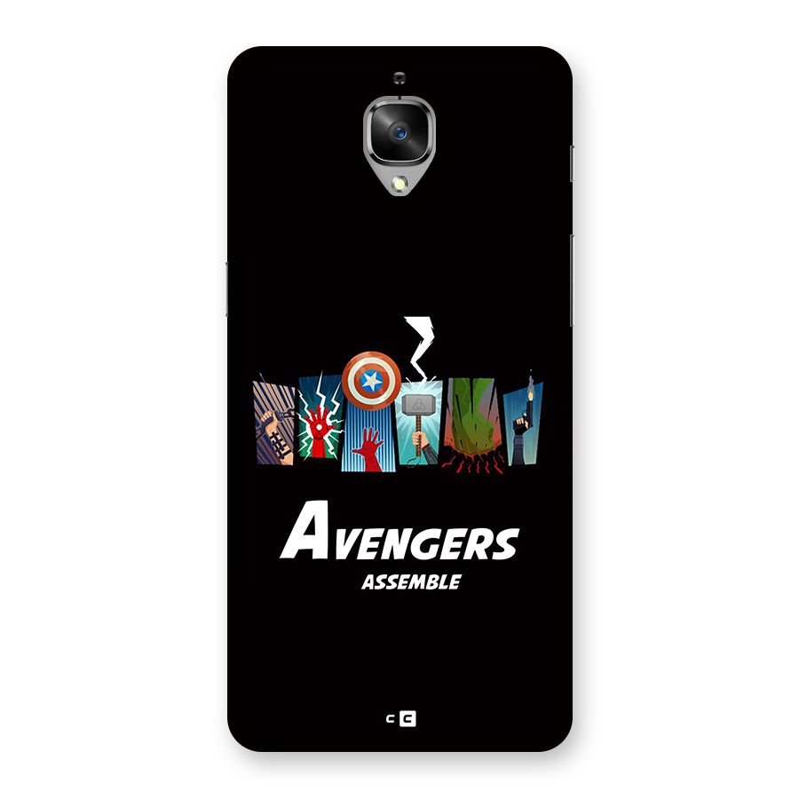 Avengers Assemble Back Case for OnePlus 3