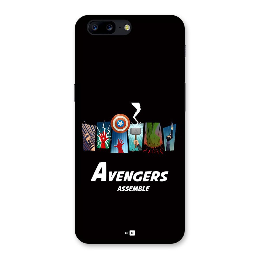 Avengers Assemble Back Case for OnePlus 5