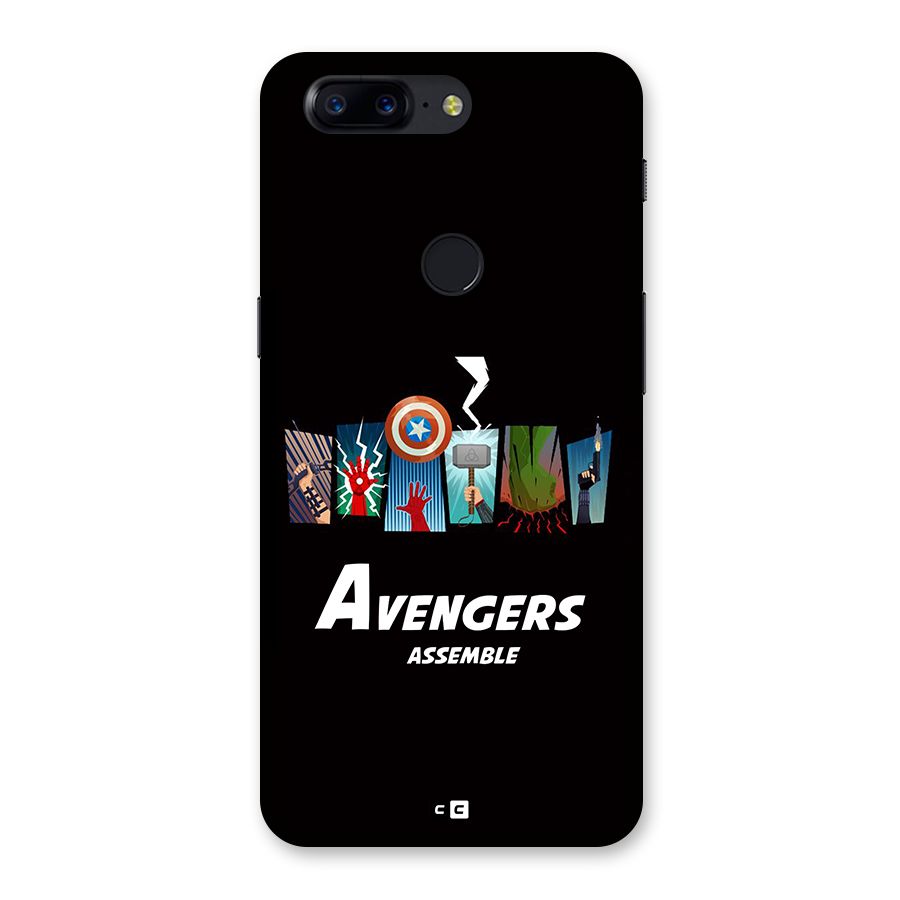 Avengers Assemble Back Case for OnePlus 5T