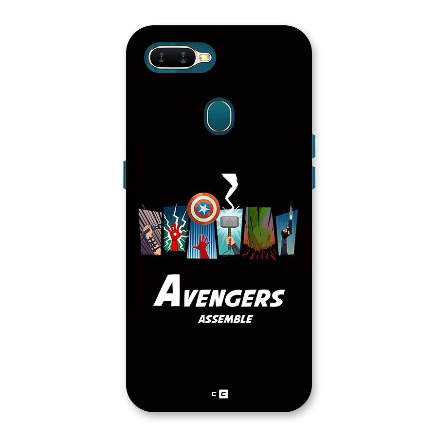 Avengers Assemble Back Case for Oppo A12s