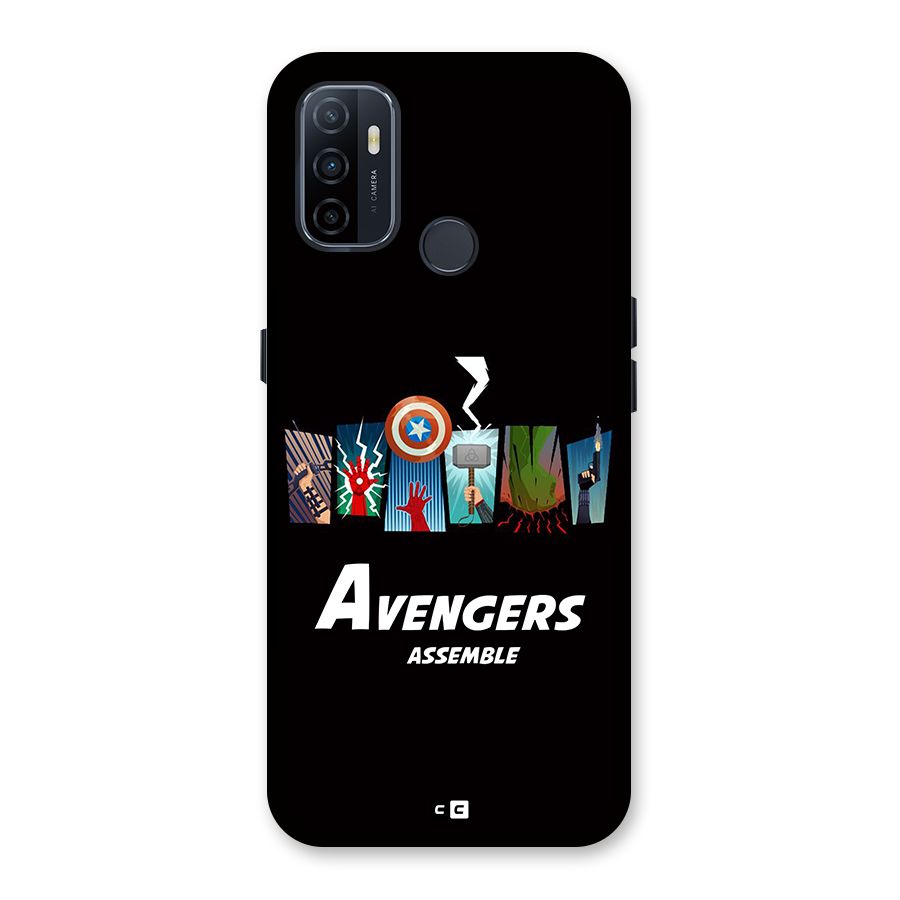 Avengers Assemble Back Case for Oppo A32